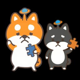 Indeedの無料掲載や連携の悩みを表す、ごんたとかんたのイラスト
