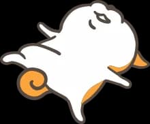原稿をつくる時間もノウハウもない悩みを表す、ぐったりしたごんたのイラスト